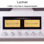 Luxman L-550AxII, Pure Class A, Integrated Amplifier